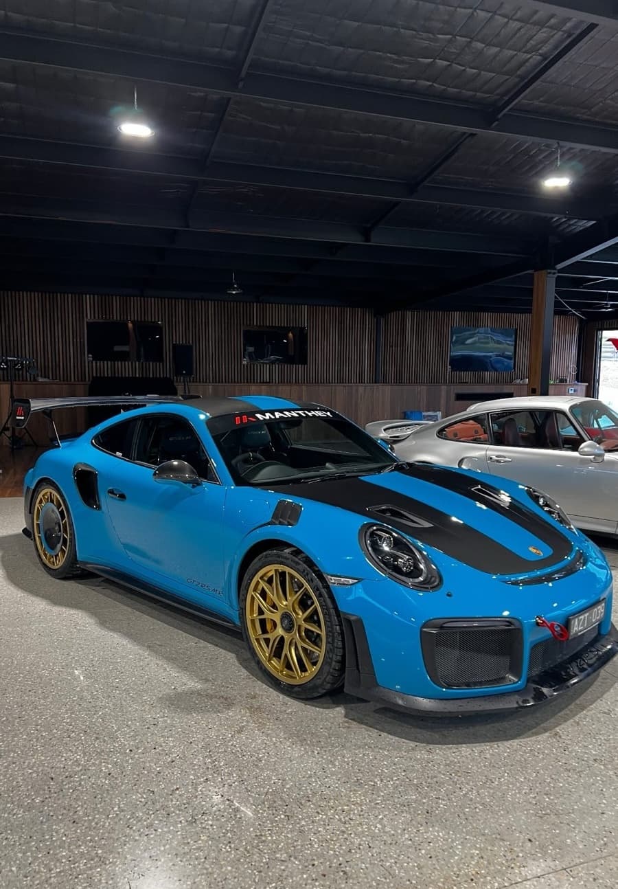 Ceramic-coated vehicle detail